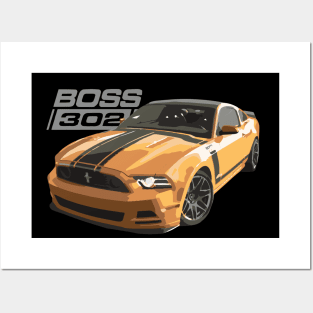 School Bus Yellow boss 302 Posters and Art